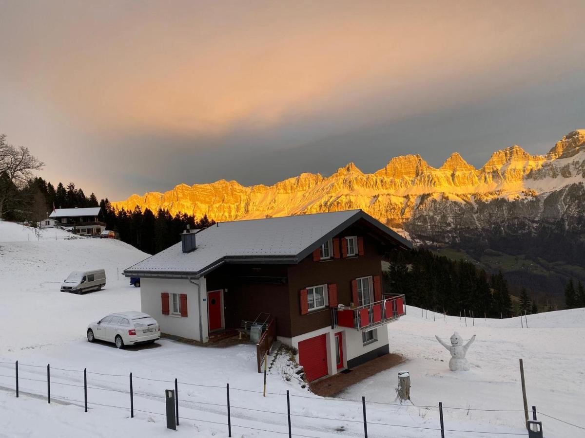 Ferienwohnung Tschudiboden Flumserberg Exteriér fotografie